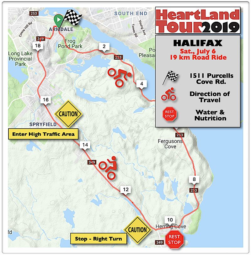 19 km - Halifax
